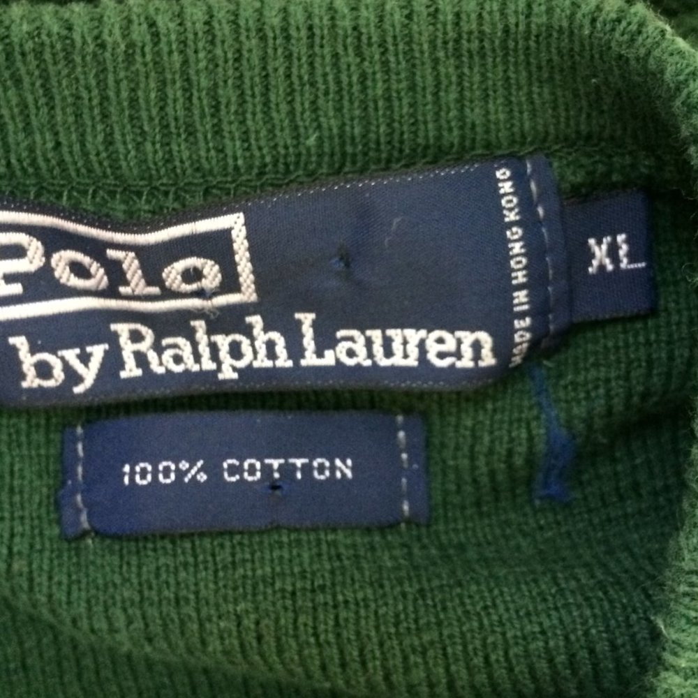Polo by Ralph Lauren Men's Sweater Green XL - Picture 4 of 4